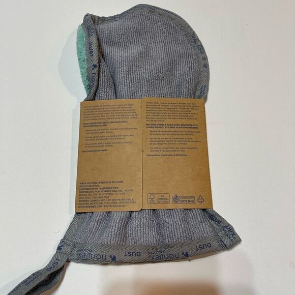 Norwex Dual Sided Enviro and Dusting Mitt NWT - Picture 3 of 7